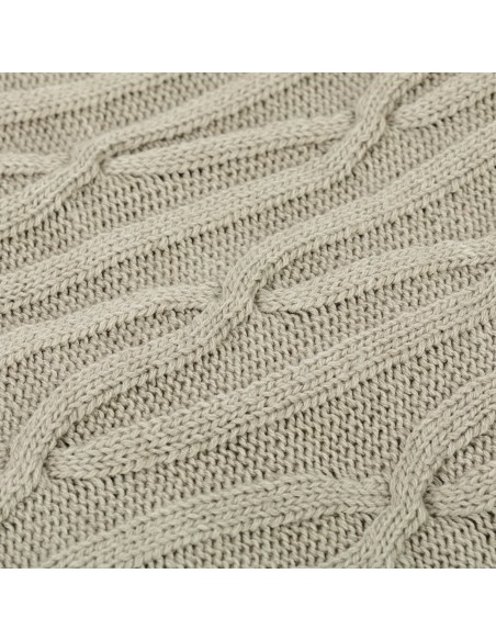 Plaid ocho con borlón