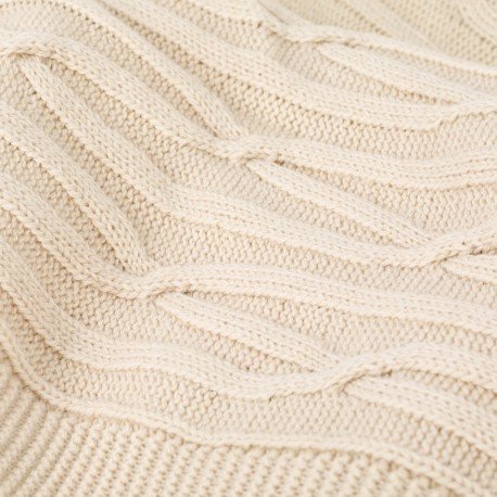 Plaid ocho con borlón