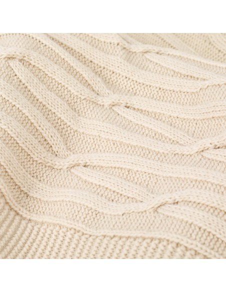 Plaid ocho con borlón