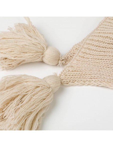 Plaid ocho con borlón