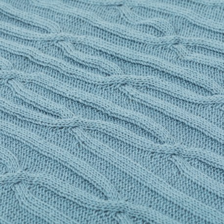 Plaid ocho con borlón