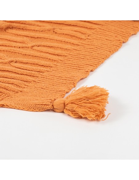 Plaid ocho con borlón