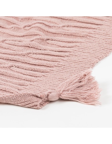 Plaid ocho con borlón