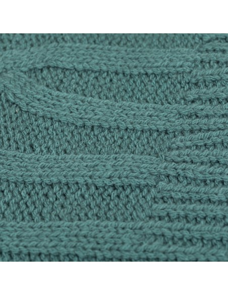 Plaid ocho con borlón