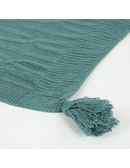 Plaid ocho con borlón