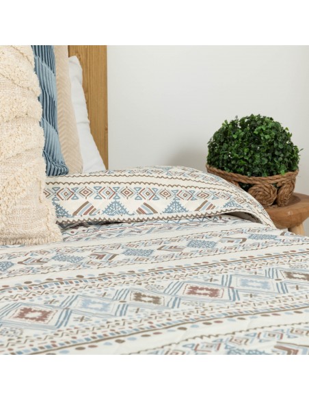 Colcha bouti Iker indigo