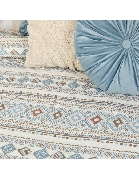 Colcha bouti Iker indigo