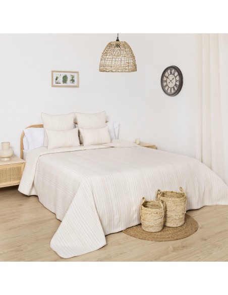 Colcha doble tela jacquard Oli