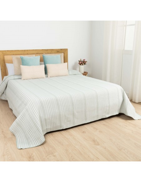 Colcha doble tela jacquard Oli