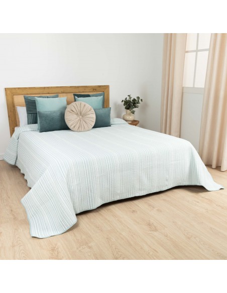 Colcha doble tela jacquard Oli