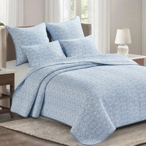 Colcha doble tela jacquard Grecia