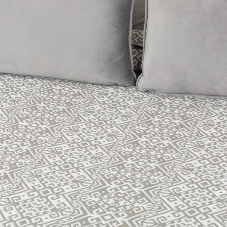 Colcha doble tela jacquard Grecia