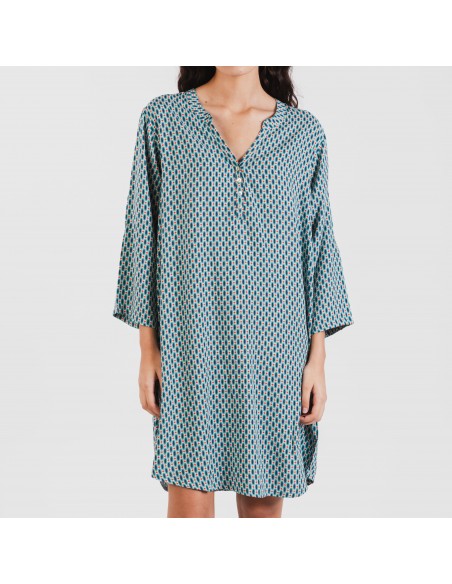 Camisola viscosa Dueña azul