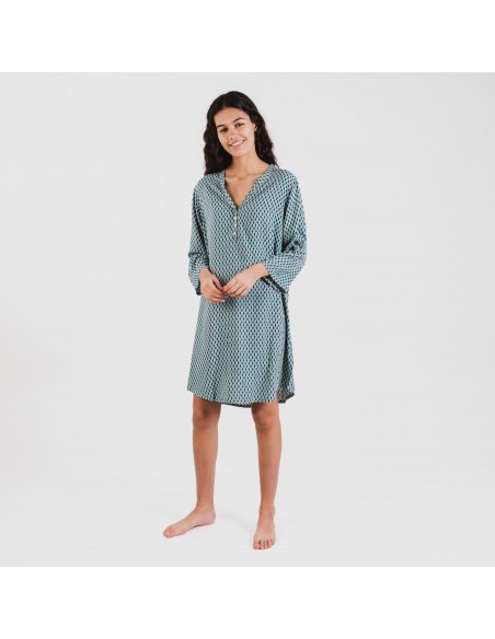 Camisola viscosa Dueña azul