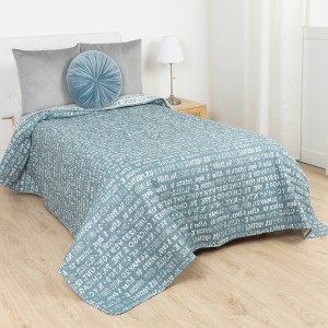 Colcha bouti Secret indigo