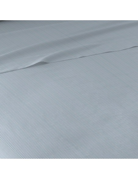 Juego de sábanas Lista celeste