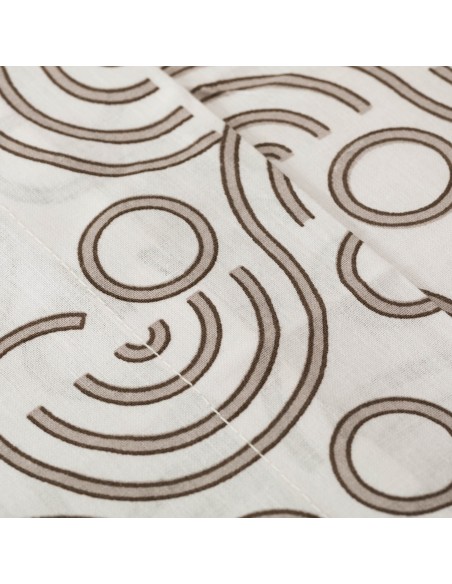 Juego de sábanas algodón Rubeus gris