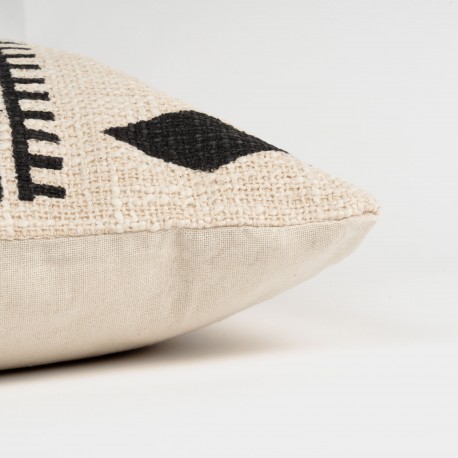 Cojín cuadrante algodón Fauno 45x45 - funda + relleno