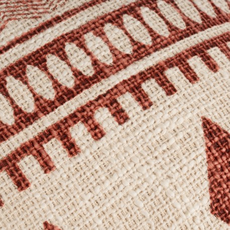 Cojín cuadrante algodón Fauno 45x45 - funda + relleno