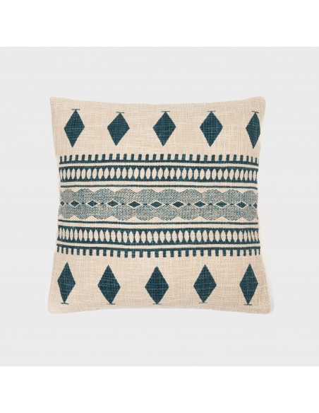 Cojín cuadrante algodón Fauno 45x45 - funda + relleno