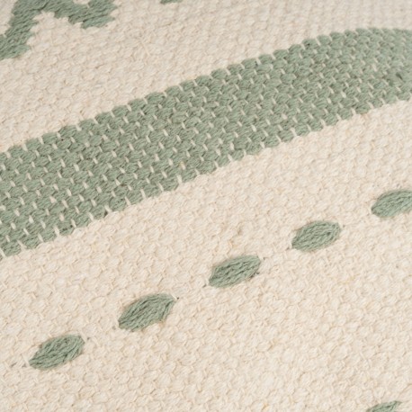 Cojín cuadrante algodón Leito 45x45 - funda + relleno