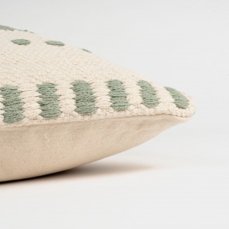 Cojín cuadrante algodón Leito 45x45 - funda + relleno