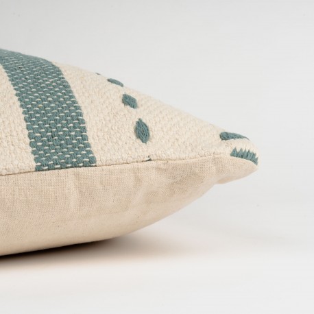 Cojín cuadrante algodón Leito 45x45 - funda + relleno