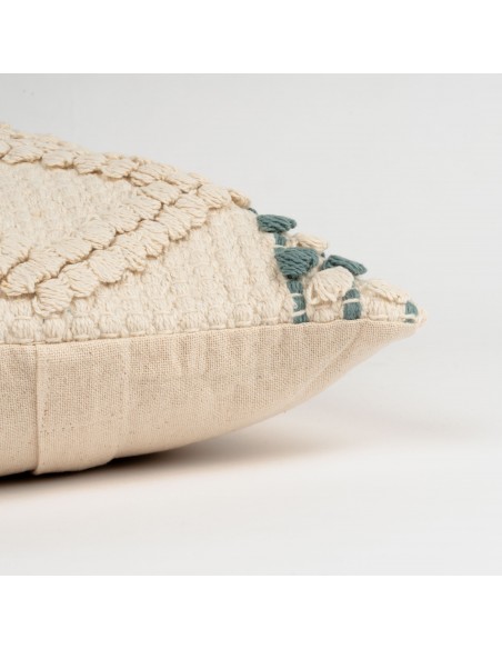 Cojín cuadrante algodón Basette 45x45 - funda + relleno