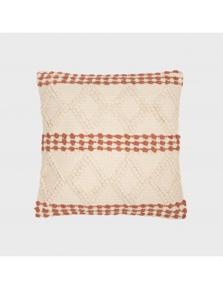 Cojín cuadrante algodón Basette 45x45 - funda + relleno