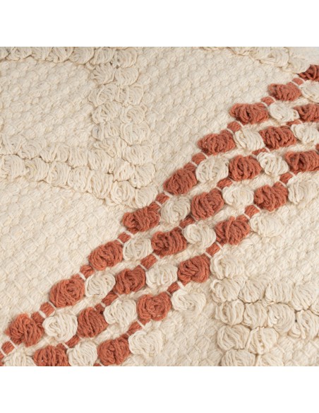 Cojín cuadrante algodón Basette 45x45 - funda + relleno