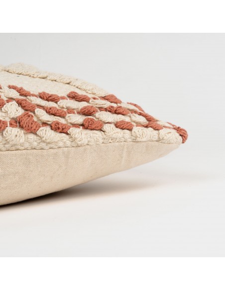 Cojín cuadrante algodón Basette 45x45 - funda + relleno