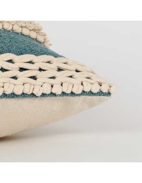 Cojín cuadrante algodón Domus 45x45 - funda + relleno