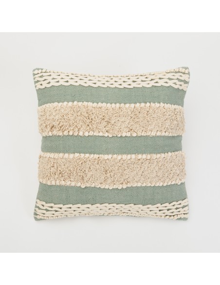 Cojín cuadrante algodón Domus 45x45 - funda + relleno