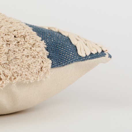 Cojín cuadrante algodón Domus 45x45 - funda + relleno