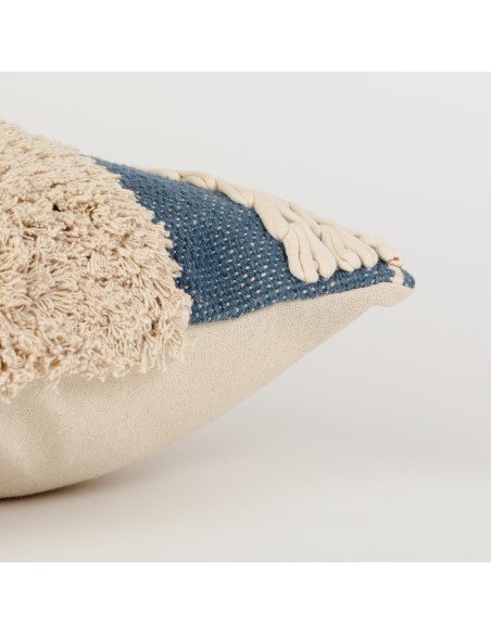 Cojín cuadrante algodón Domus 45x45 - funda + relleno