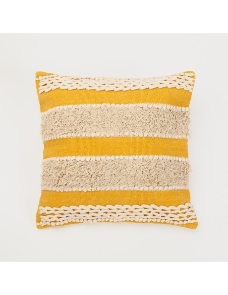 Cojín cuadrante algodón Domus 45x45 - funda + relleno