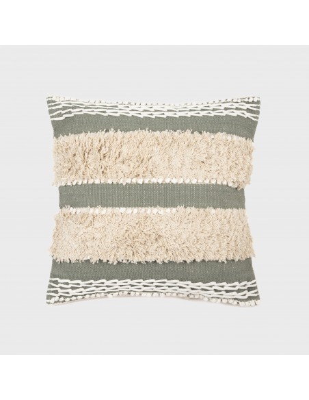 Cojín cuadrante algodón Domus 45x45 - funda + relleno