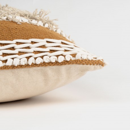 Cojín cuadrante algodón Domus 45x45 - funda + relleno