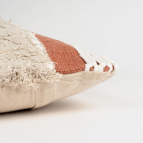 Cojín cuadrante algodón Domus 45x45 - funda + relleno