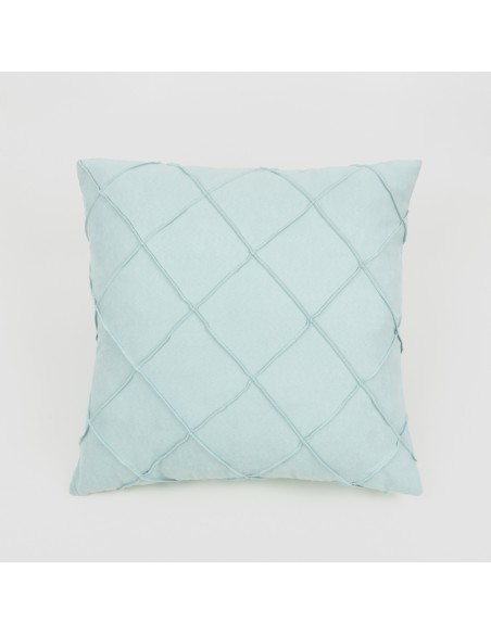 Cojín cuadrante New Rombo ante 50x50 - funda + relleno