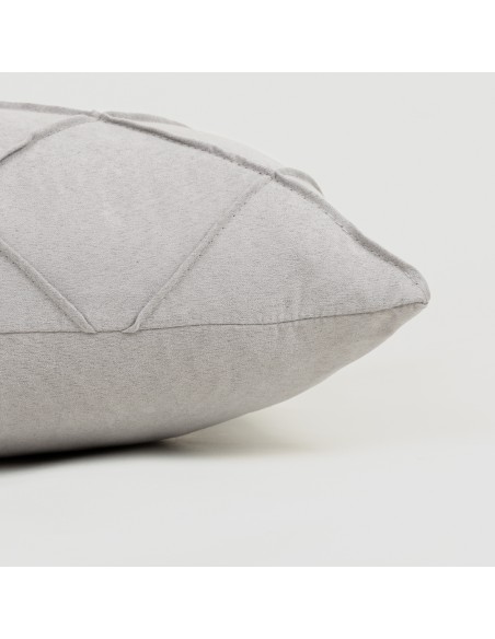 Cojín cuadrante New Rombo ante 50x50 - funda + relleno