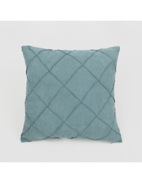 Cojín cuadrante New Rombo ante 50x50 - funda + relleno