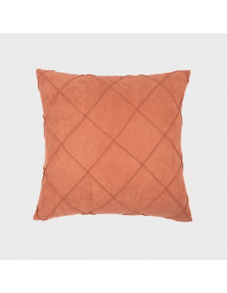 Cojín cuadrante New Rombo ante 50x50 - funda + relleno