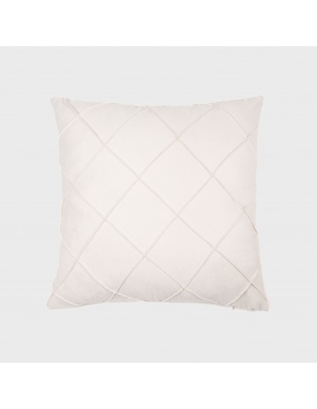 Cojín cuadrante New Rombo ante 50x50 - funda + relleno