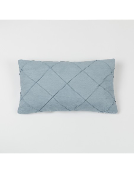 Cojín rectangular 30x50 New Rombo ante liso - funda + relleno