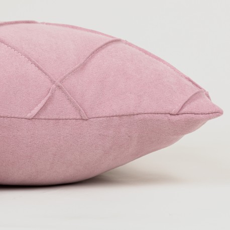 Cojín rectangular 30x50 New Rombo ante liso - funda + relleno