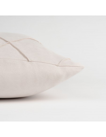 Cojín rectangular 30x50 New Rombo ante liso - funda + relleno