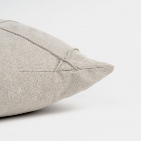 Cojín rectangular 30x50 New Rombo ante liso - funda + relleno