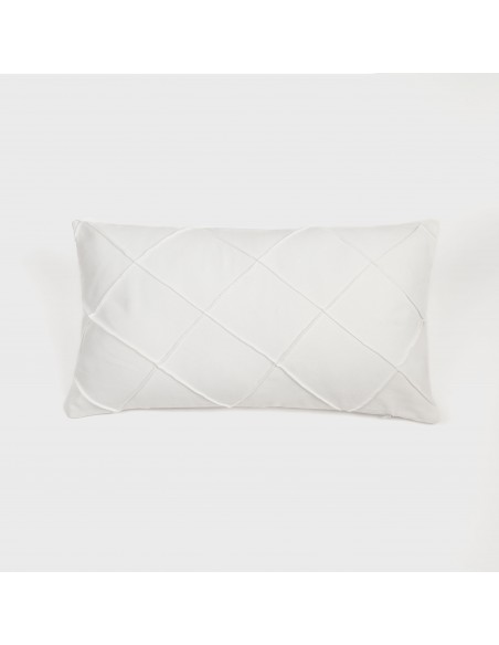 Cojín rectangular 30x50 New Rombo ante liso - funda + relleno