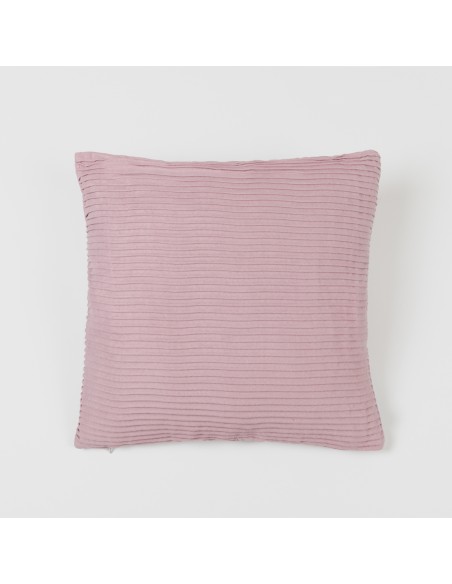 Cojín cuadrante New Ondas ante liso 50x50 - funda + relleno